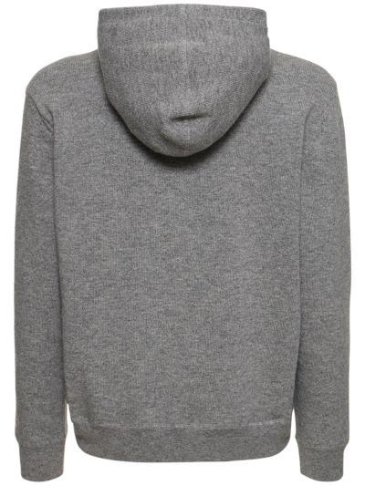 GUCCI ロゴ ウール フーデッド スウェットシャツ 770169 XKDRU 1122