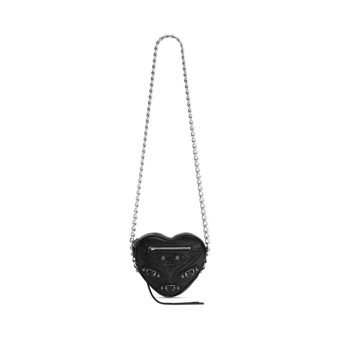 バレンシアガショルダーバッグ CAG. HEART MINI BAG レディース ハート レザー チェーン 722781 1VG9Y