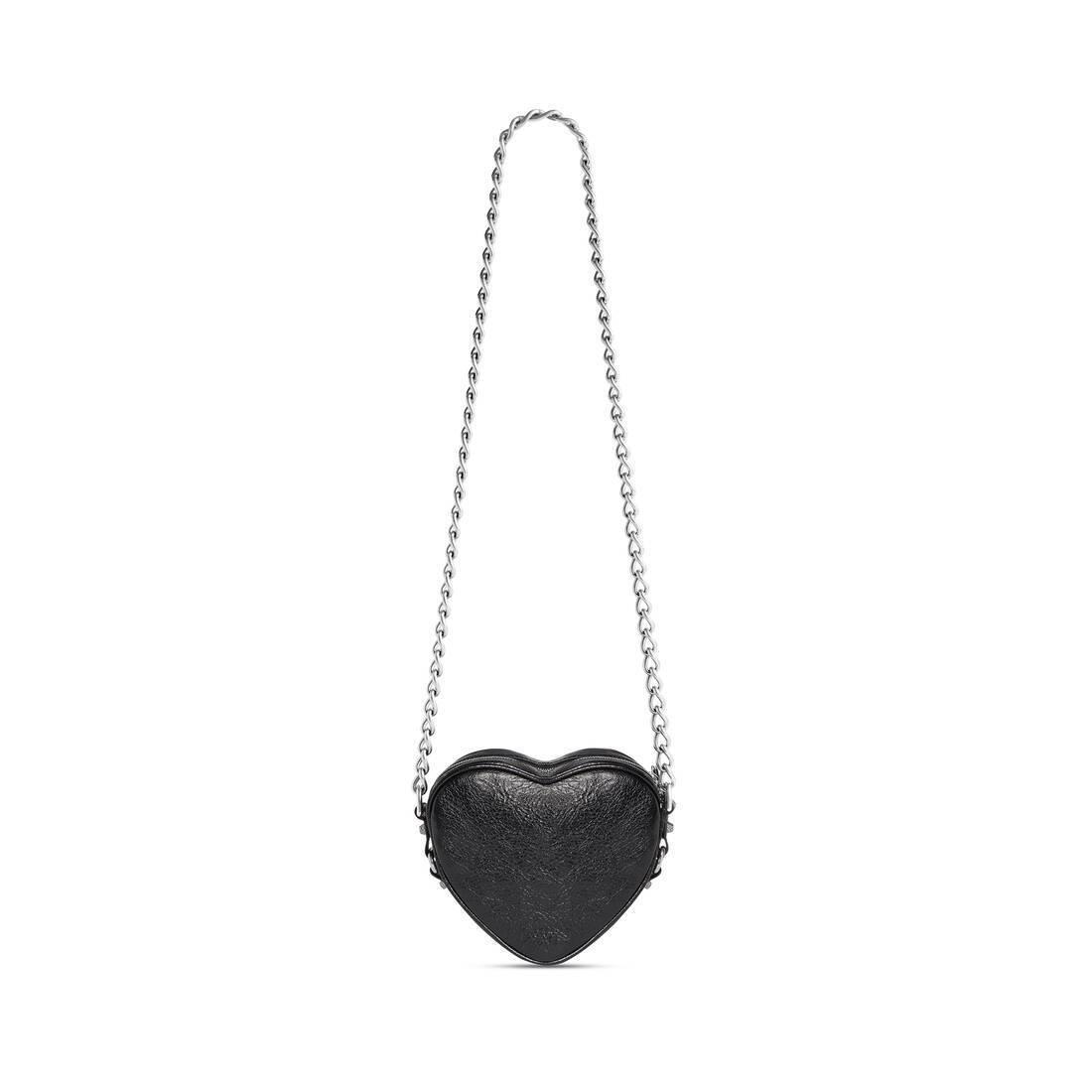 バレンシアガショルダーバッグ CAG. HEART MINI BAG レディース ハート レザー チェーン 722781 1VG9Y