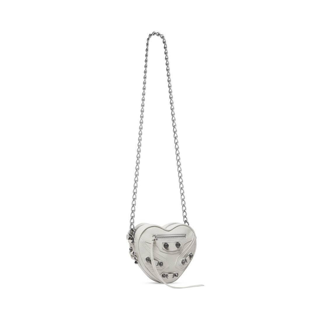 バレンシアガショルダーバッグ CAG. HEART MINI BAG レディース ハート レザー チェーン 722781 1VG9Y