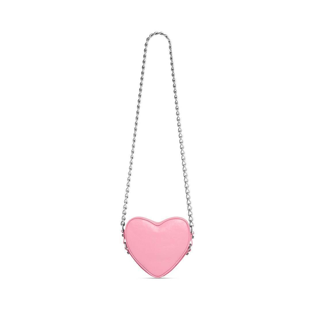 バレンシアガショルダーバッグ CAG. HEART MINI BAG レディース ハート レザー チェーン 722781 1VG9Y