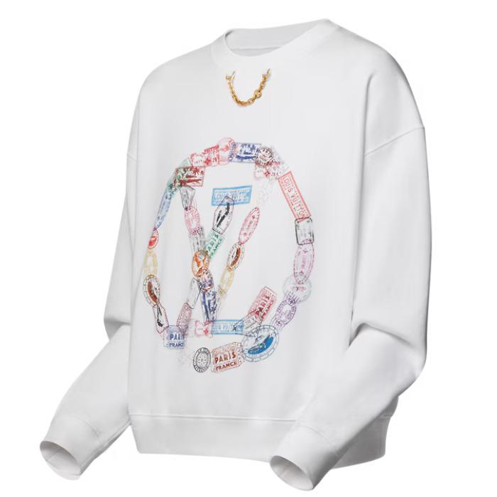 ルイヴィトン LV CIRCLE トラベルシール ニットウェア 1AGDIF