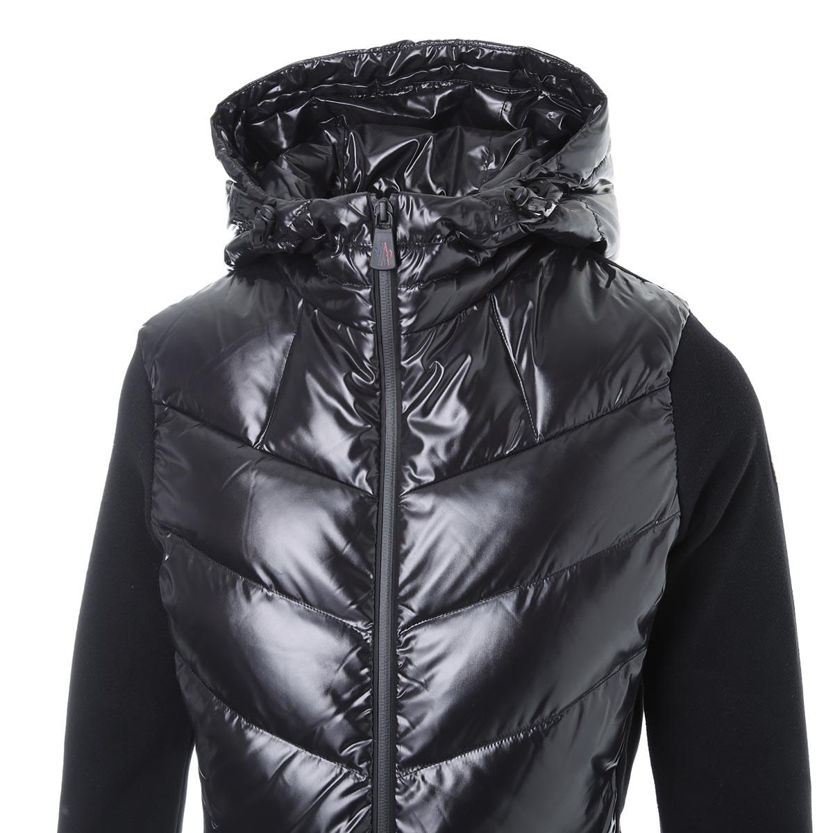 モンクレール グルノーブル MONCLER GRENOBLE ダウン入りジップパーカ レディース 8g50000 80093 999