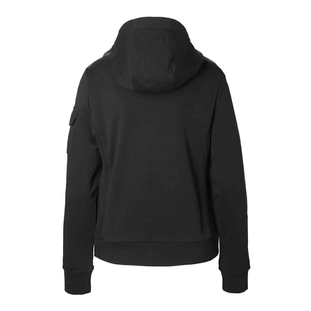モンクレール MONCLER ダウン切り替え スウェットパーカ ブラック レディース 8g00020 809dh 999