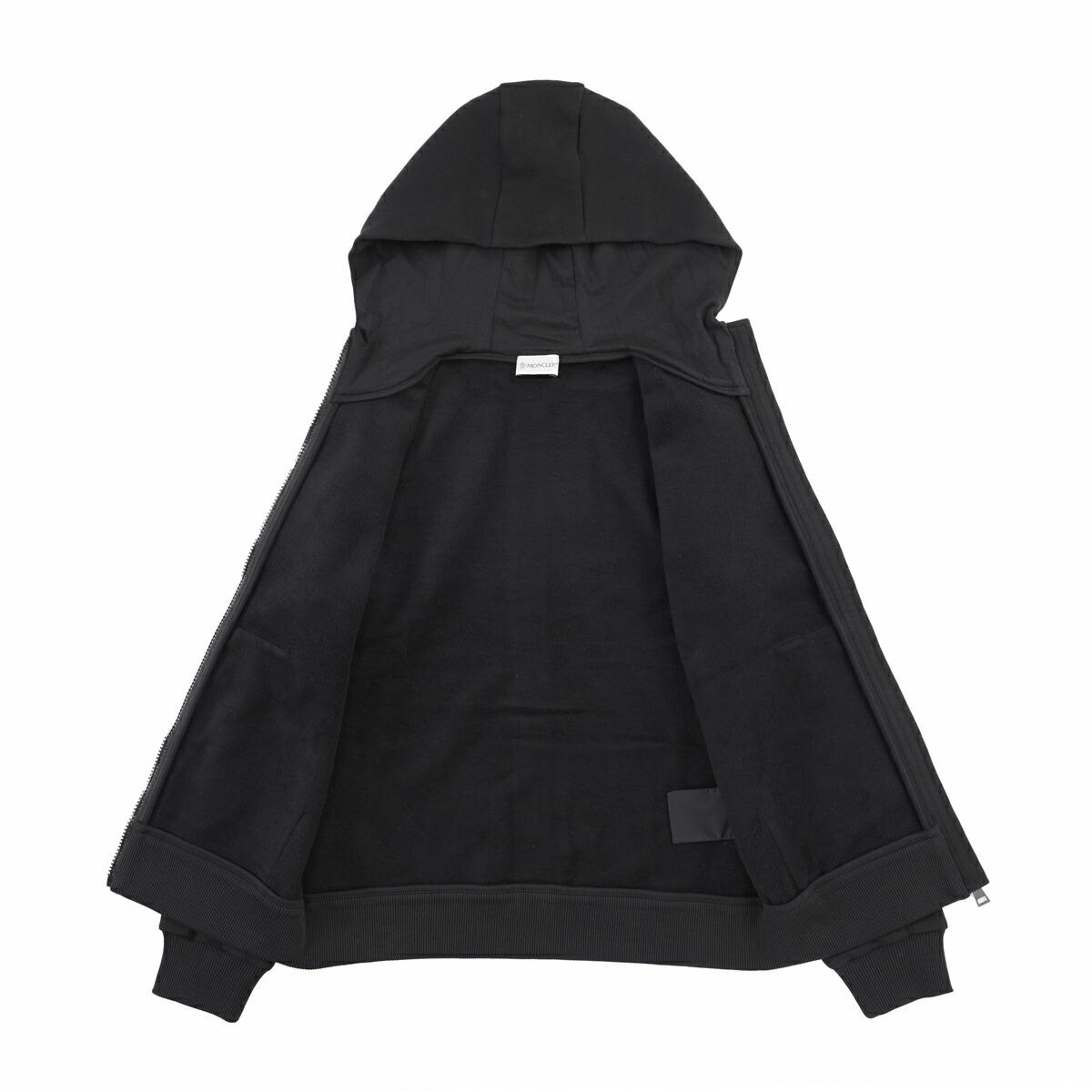 モンクレール激安 MONCLER ジップカーディガン ブラック 8g00023 899ps 999