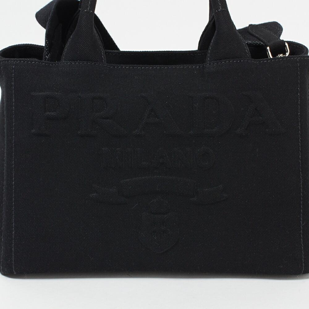 PRADA後払い バッグ カナパ トートバッグ ショルダー キャンバス 1BG439 ZKI V KAO
