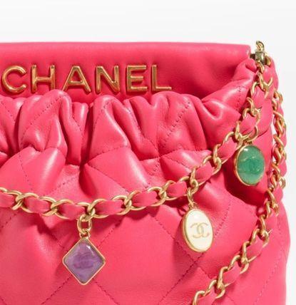 シャネル CHANEL スモール バケット バッグ AS3793 B10197 NM373