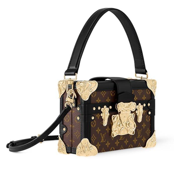 ルイヴィトン レディース プティット・マル モノグラム ハンドバッグ M13738