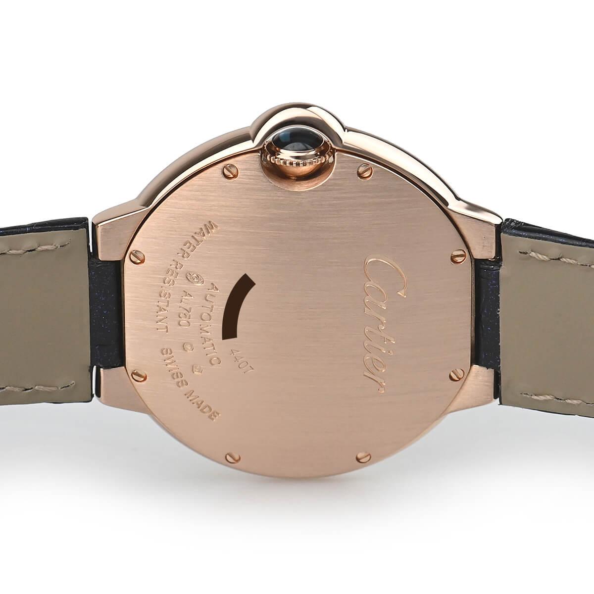 カルティエ バロン ブルー 36mm 自動巻き WGBB0053