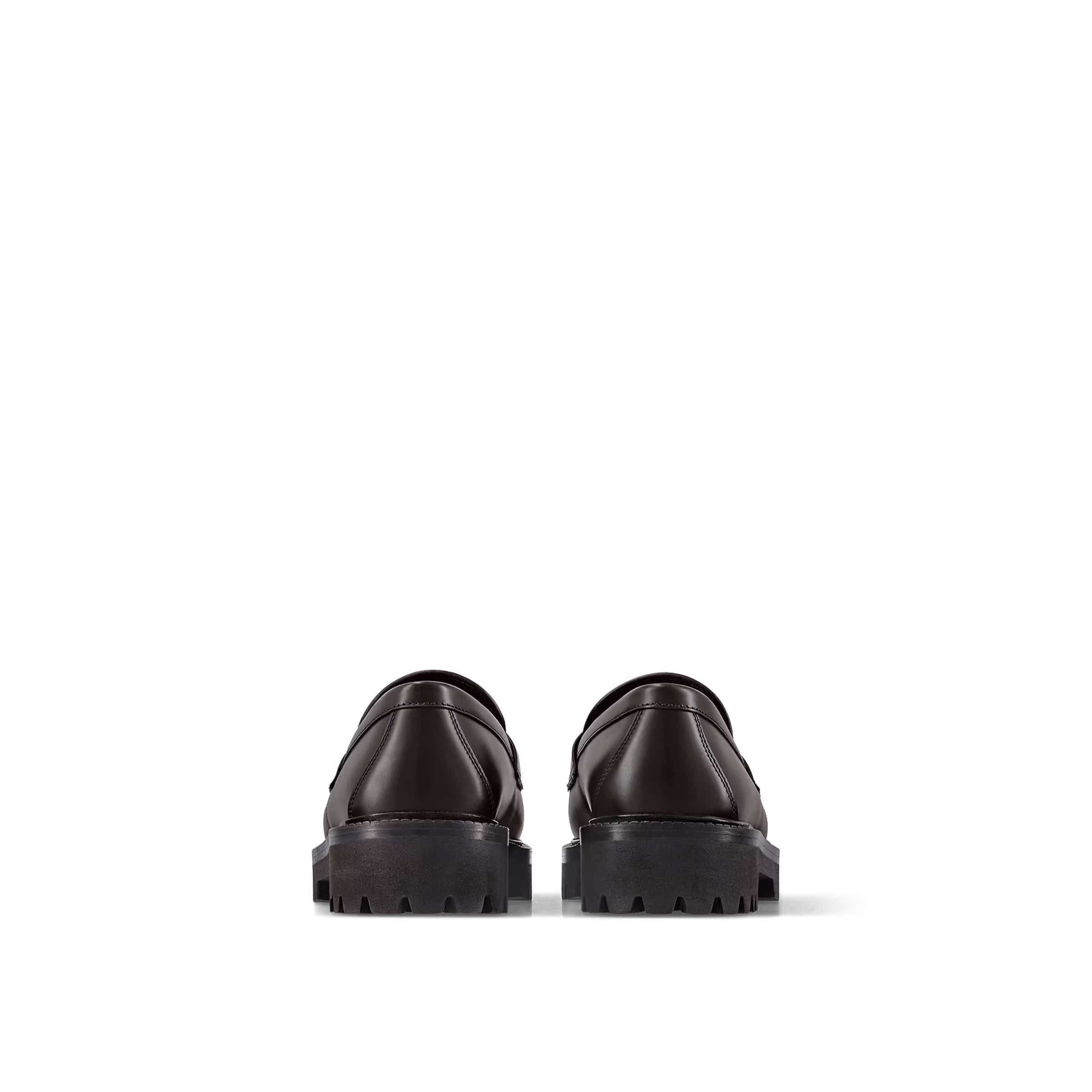 LOUIS VUITTON ダミエ メジャー ローファー 1AC5W3 1AC5XL