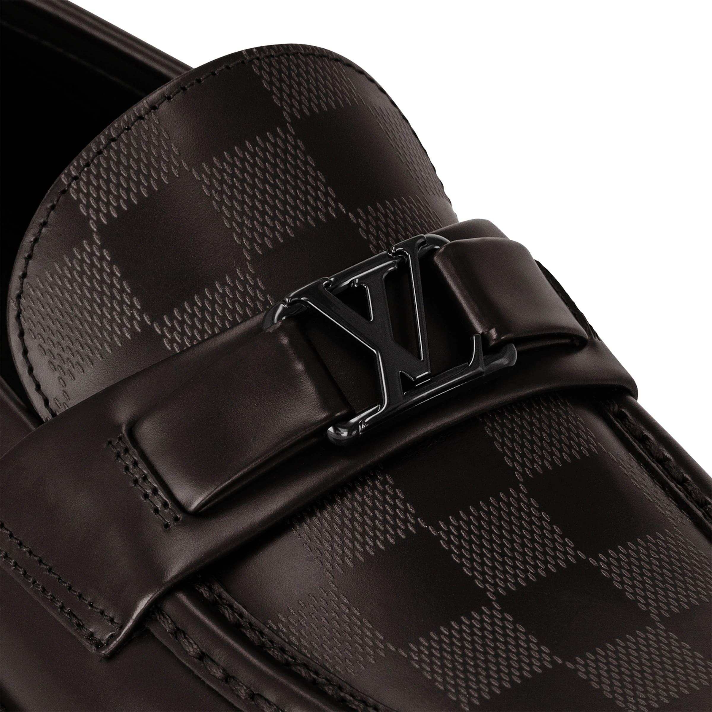 LOUIS VUITTON ダミエ メジャー ローファー 1AC5W3 1AC5XL