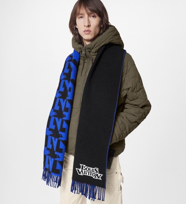 ルイヴィトン LV DOVE SCARF エシャルプ LV ダヴ M78003 M78004