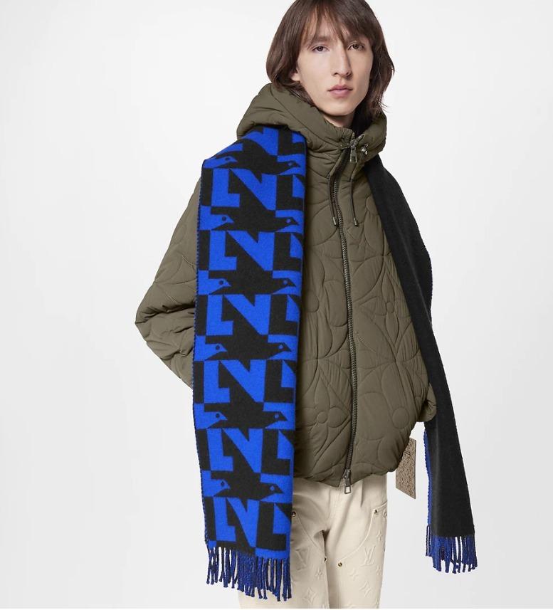 ルイヴィトン LV DOVE SCARF エシャルプ LV ダヴ M78003 M78004