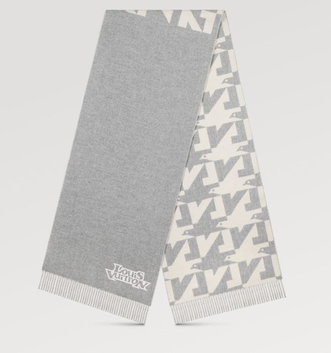 ルイヴィトン LV DOVE SCARF エシャルプ LV ダヴ M78003 M78004