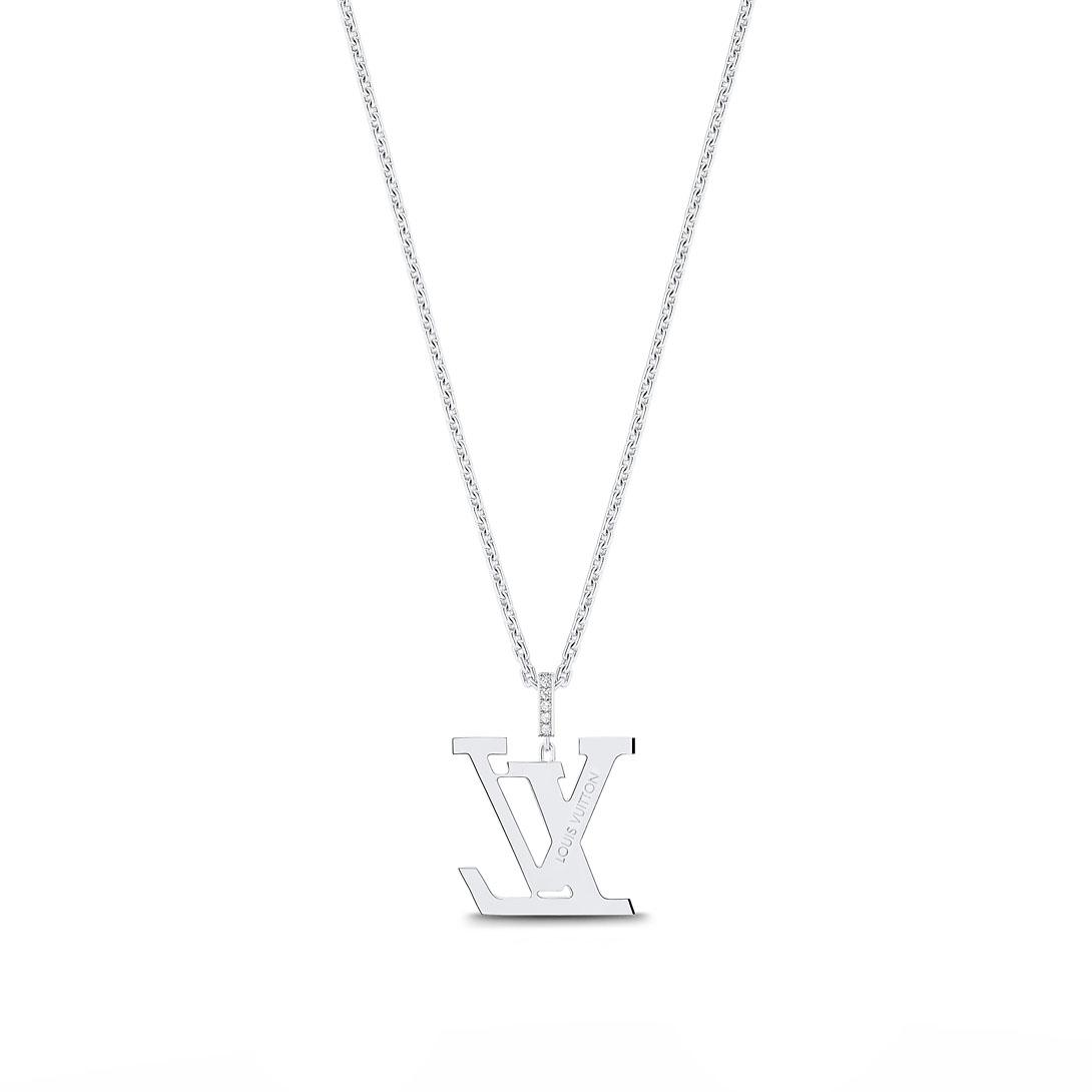 ルイヴィトン代引 ペンダント LV XL レインボー Q93897
