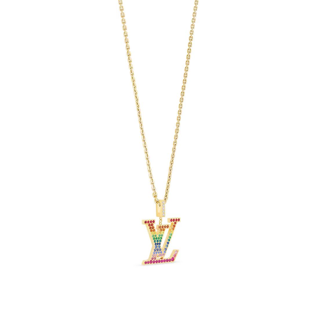 ルイヴィトン激安 ペンダント LV XL レインボー Q93847