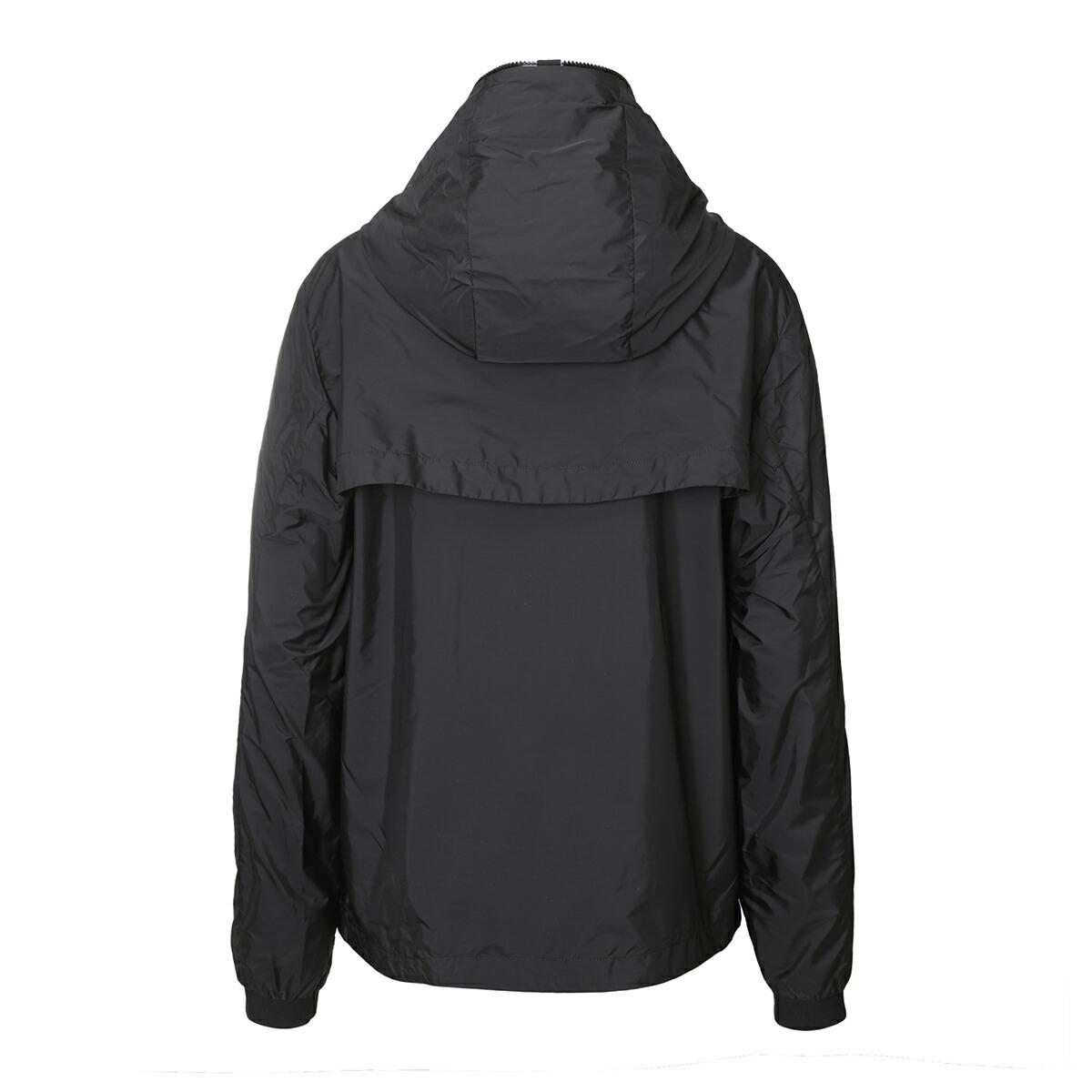 モンクレール激安 MONCLER ウィンドブレーカー レインジャケット ブラック メンズ junichi 1a00175 68352 999