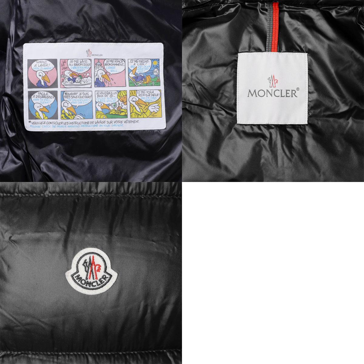 モンクレール MONCLER ダウンベスト ブラック メンズ luiro 1a00046 595zz 999