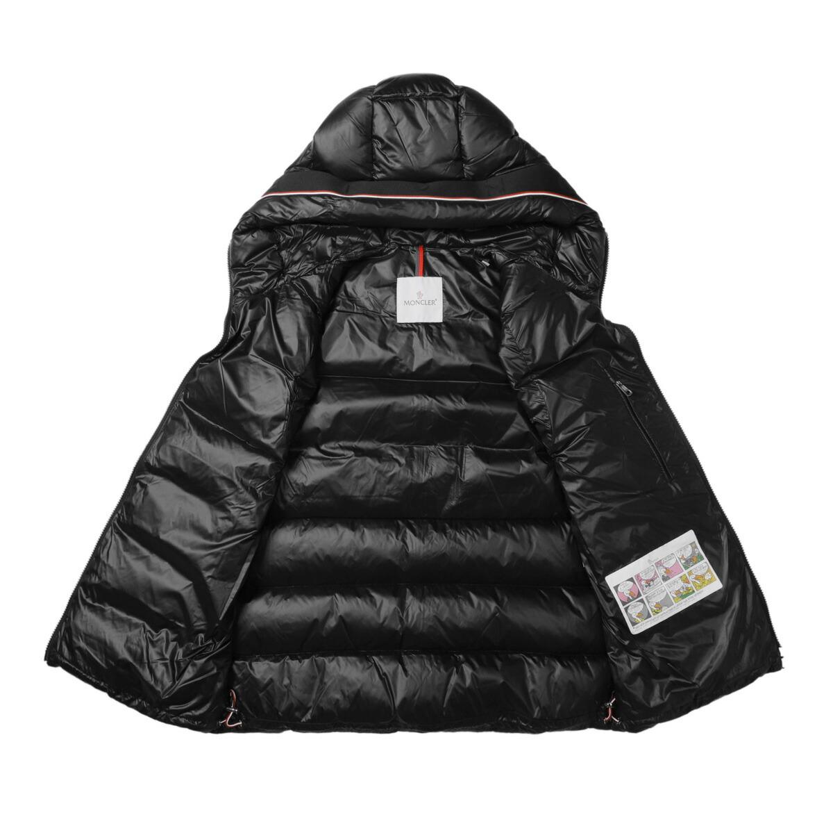 モンクレール MONCLER ダウンベスト ブラック メンズ luiro 1a00046 595zz 999
