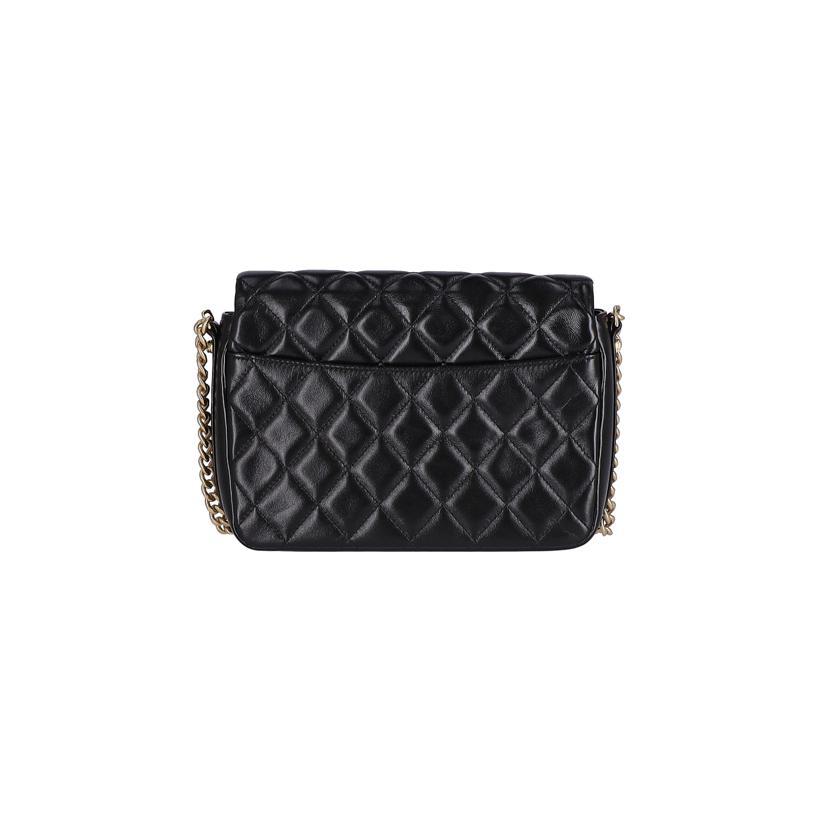 シャネルショルダーバッグ ミニマトラッセチェーンショルダー ブラック G金具 AS3855 B10355 94305