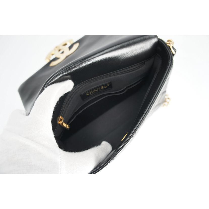 シャネルショルダーバッグ ミニマトラッセチェーンショルダー ブラック G金具 AS3855 B10355 94305