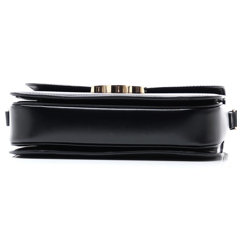 セリーヌ CLASSIQUE MEDIUM TRIOMPHE BAG ショルダーバッグ ブラック レディース 18736 3bf4 38no