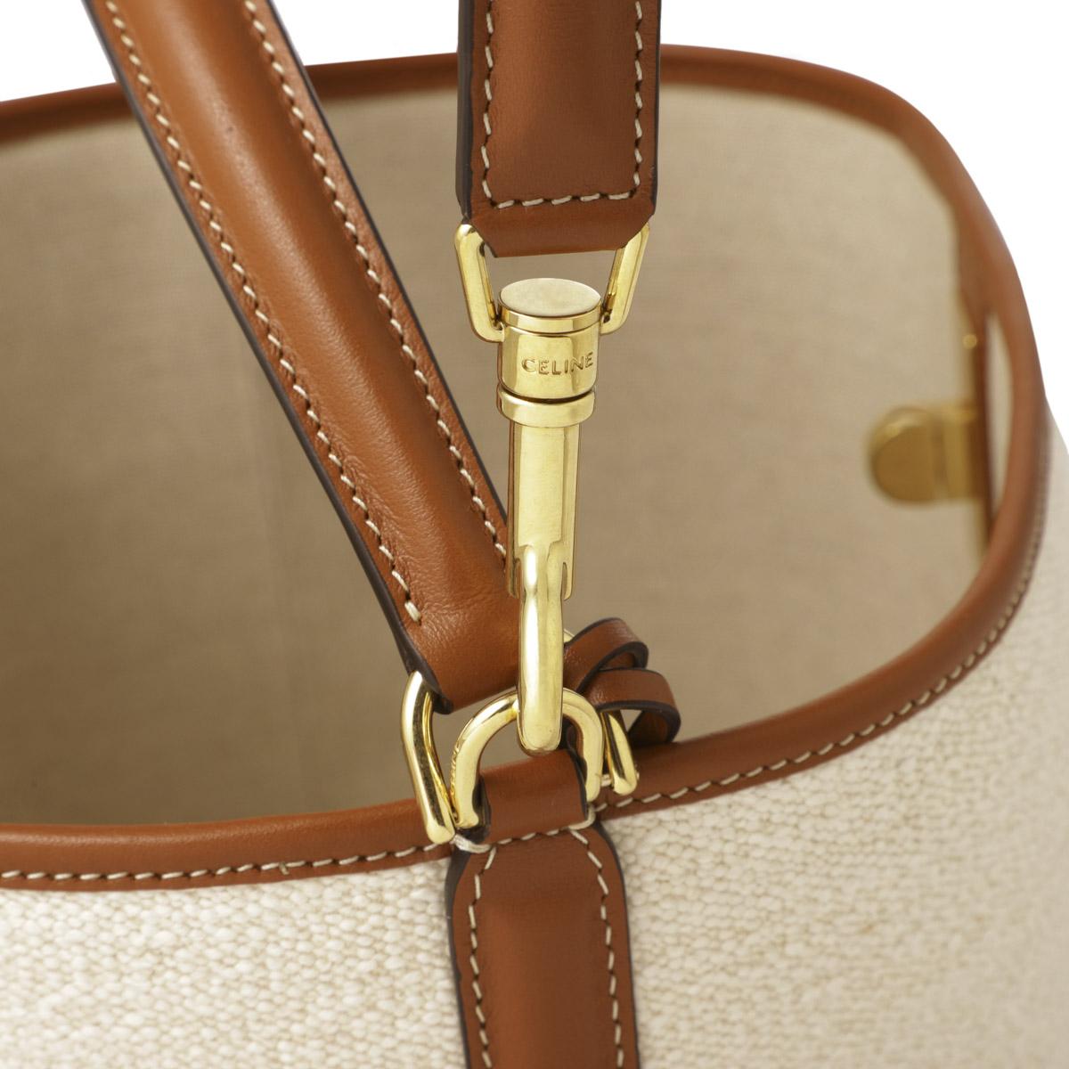 セリーヌ BUCKET 16 ハンドバッグ 2WAY ショルダーバッグ ベージュ 19557 2erh 02nt