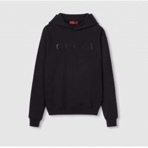 グッチ コットンジャージー フーデッド スウェットシャツ 795557 XJGVF 1043