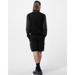 ルイヴィトン カーディガン 黒 ロゴ 長袖 1ABJ1H