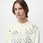 LouisVuitton×エンブロイダード スウェットシャツ 1AFBWB 1AFBW9