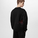 LouisVuitton×エンブロイダード スウェットシャツ 1AFBWB 1AFBW9