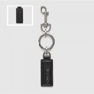 グッチ GUCCI ロゴ入り キーチェーン 795293 AABXM 1000