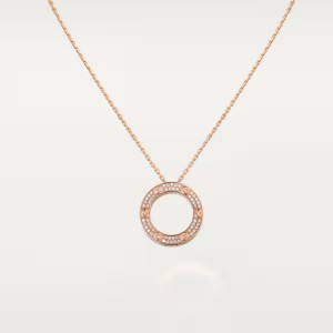 カルティエ Love ネックレス ピンクゴールド ダイヤモンド B7224527