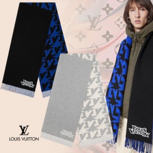 ルイヴィトン LV DOVE SCARF エシャルプ LV ダヴ M78003 M78004