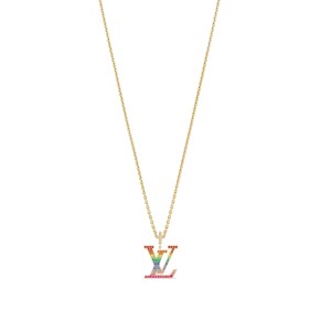 ルイヴィトン激安 ペンダント LV XL レインボー Q93847