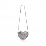 バレンシアガショルダーバッグ CAG. HEART MINI BAG レディース ハート レザー チェーン 722781 1VG9Y