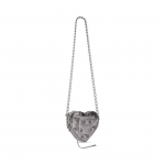 バレンシアガショルダーバッグ CAG. HEART MINI BAG レディース ハート レザー チェーン 722781 1VG9Y