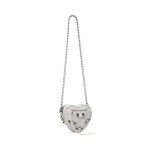 バレンシアガショルダーバッグ CAG. HEART MINI BAG レディース ハート レザー チェーン 722781 1VG9Y