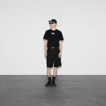 グッチ メンズ コットンジャージー Tシャツ ブラック 796395 XJGQT 1152