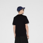 グッチ メンズ コットンジャージー Tシャツ ブラック 796395 XJGQT 1152