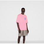 GUCCI後払い プリント コットンジャージー Tシャツ ピンク 784361 XJGKW 5904