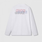 グッチ メンズ プリント コットンジャージー Tシャツ 784364 XJGKK 9074