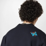 ルイヴィトン LV バタフライ スウェットシャツ 1AATBS