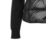 モンクレール MONCLER ダウン切り替え カーディガン ブラック レディース 9b00011 m1131 999
