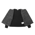 モンクレール MONCLER ダウン切り替え カーディガン ブラック レディース 9b00011 m1131 999