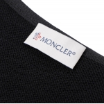 モンクレール MONCLER ダウン切り替え カーディガン ブラック レディース 9b00011 m1131 999