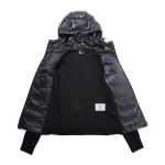モンクレール グルノーブル MONCLER GRENOBLE ダウン入りジップパーカ レディース 8g50000 80093 999