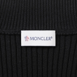 モンクレール ジップアップニット カーディガン ブラック レディース 大きいサイズあり 9b00008 m1131