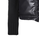 モンクレール MONCLER ダウン入りジップカーディガン ブラック 9b00013 m1115 999