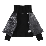 モンクレール MONCLER ダウン入りジップカーディガン ブラック 9b00013 m1115 999